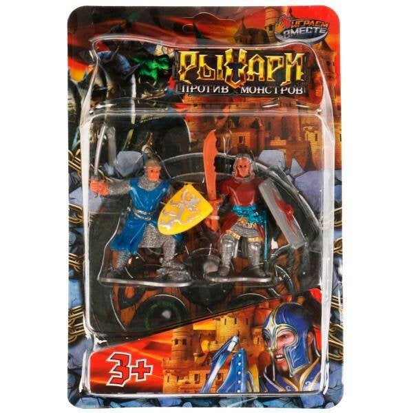 Набор солдатиков рыцари с оружием, блист.14*21*5см ИГРАЕМ ВМЕСТЕ в кор.2*120шт