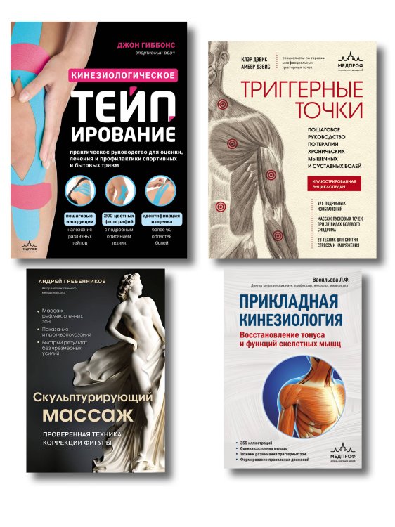 Большой комплект: Библиотека продвинутого массажиста