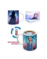 Термо-кружка Холодное сердце 2, "В лесу", в подарочной упаковке, 330 мл, фарфор