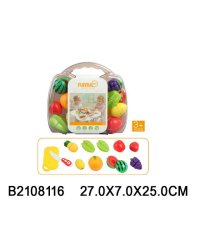 Набор для резки "Свежие продукты-1"(11 предметов,в чемоданчике) ( Арт. 2108116)