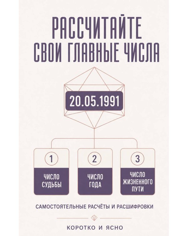 Дополнительное изображение книги «Нумерология. Самостоятельные расчеты по числам и датам с расшифровками»
