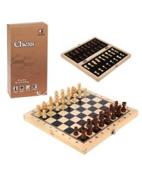 Игра настольная шахматы, в компл. игр. поле 29х29см., шахматы 34шт.,кор.
