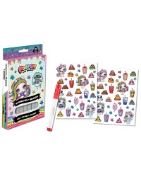 Набор для творчества Poopsie Фломастеры 10цв + наклейки 2 листа