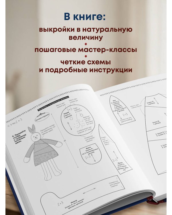 Дополнительное изображение книги «Милые игрушки ZAKKA. Шьем легко 29 забавных зверят в японском стиле»