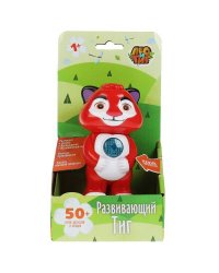 Фигурка ЛЕО и ТИГ лео. 50 песен, загадок, рассказов, звуков. свет. умка..кор.бат. Умка в кор.72шт