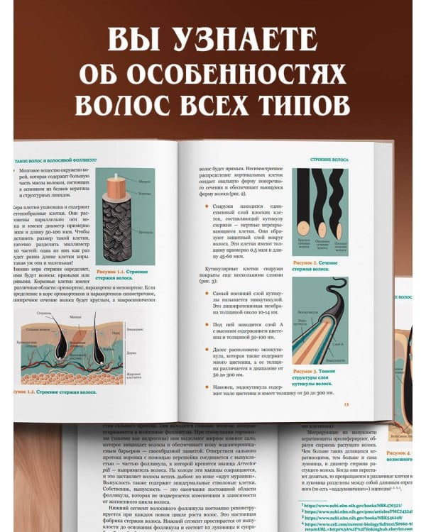 Волосы. Иллюстрированное пособие для врачей, трихологов и парикмахеров