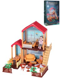 Домик для кукол "Домик мечты"(41.5*40*52) ( Арт. 2013242)