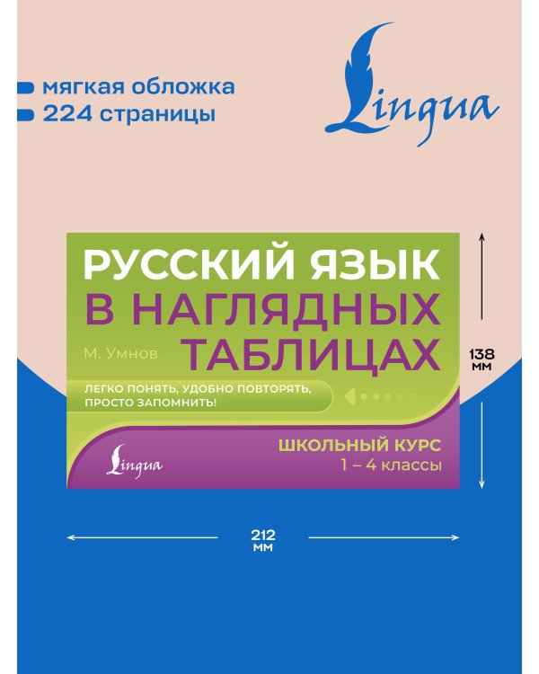 Дополнительное изображение книги «Русский язык в наглядных таблицах. Школьный курс. 1-4 классы»