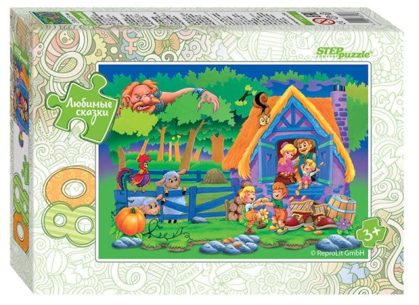 Мозаика "puzzle" 80 "Любимые сказки"