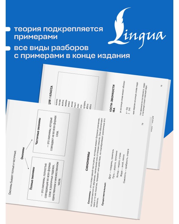 Дополнительное изображение книги «Русский язык в наглядных таблицах. Школьный курс. 1-4 классы»