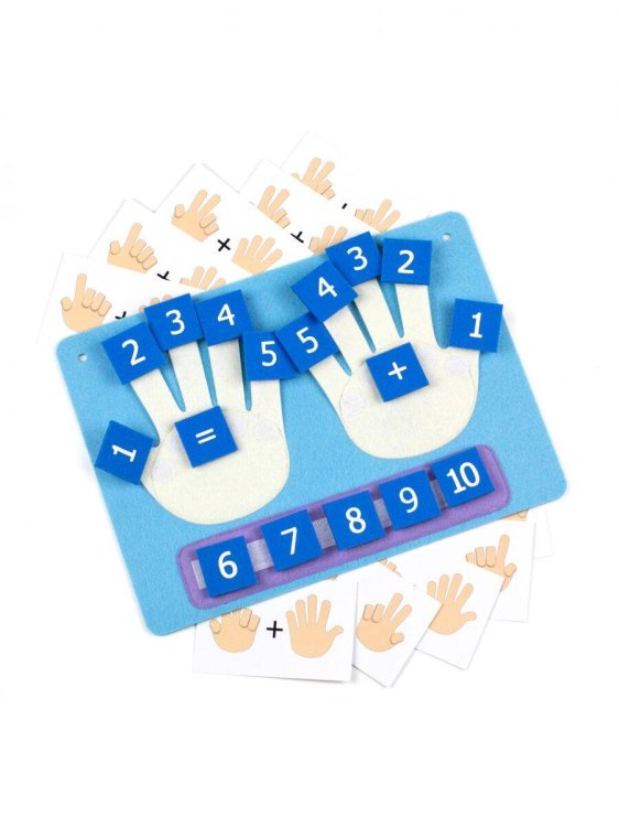 Настольные игры (Ковальский) Развивающая игра «Две ладошки» (Фетр), 1301008