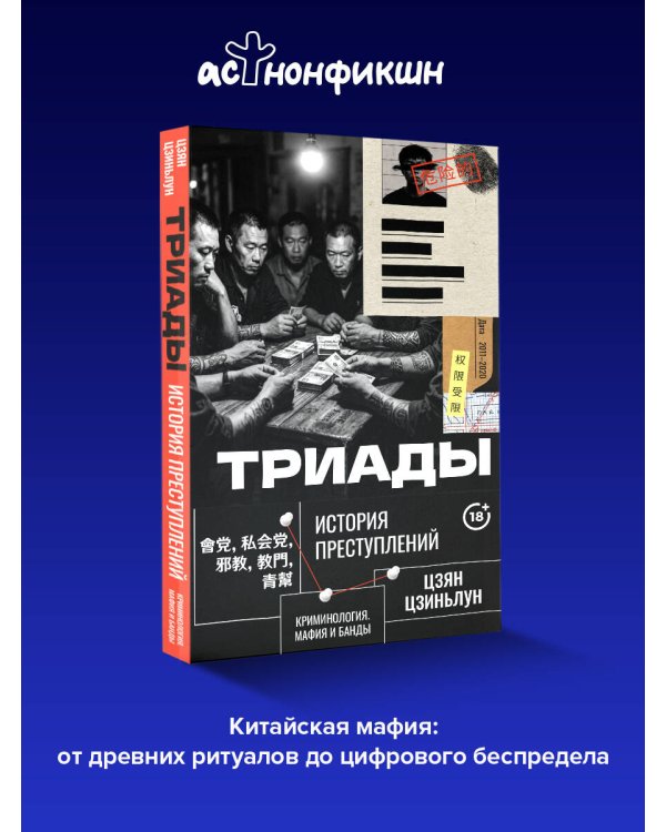 Дополнительное изображение книги «Триады. История преступлений»