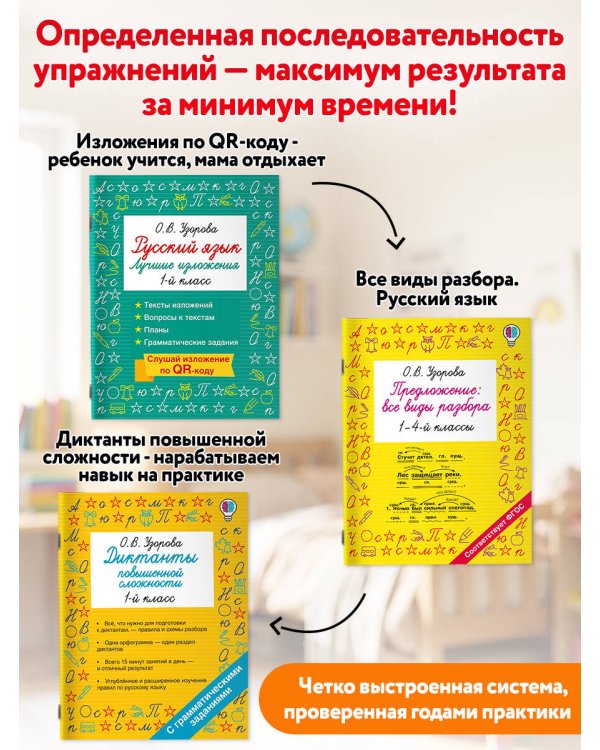 Дополнительное изображение книги «Предложение: все виды разбора. 1–4 классы»
