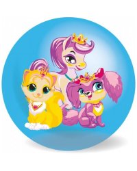 Мяч 23 см с наклейкой питомцы ИГРАЕМ ВМЕСТЕ в кор.144шт