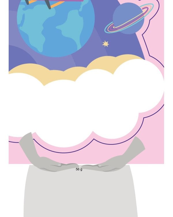 Свинка Пеппа. Интерьерные наклейки розовые