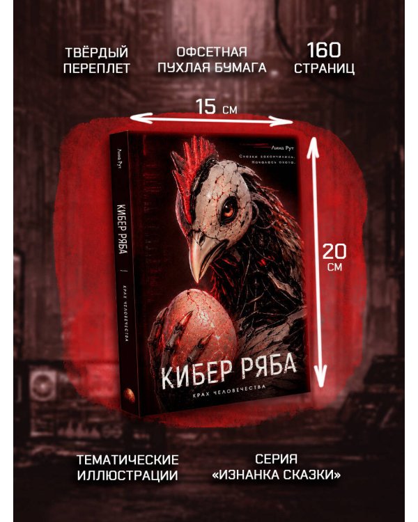 Дополнительное изображение книги «Кибер Ряба. Крах человечества»
