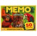 Джунгли. Карточная игра Мемо.  (50 карточек). Коробка: 125х170х40 мм. Умные игры в кор.50шт