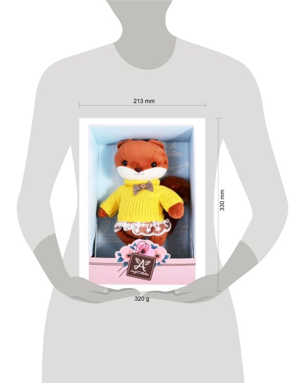 Белочка Белль в свитере