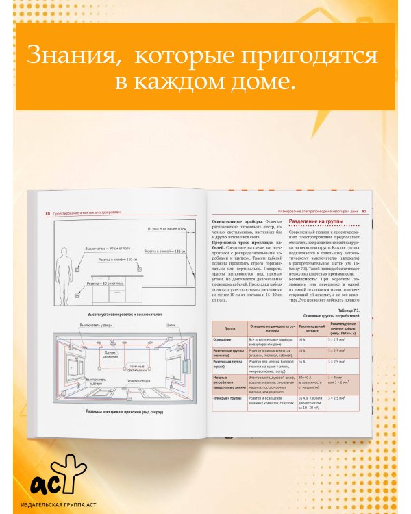 Дополнительное изображение книги «Электрика. От лампочки до щитка. Реальный ремонт своими руками»