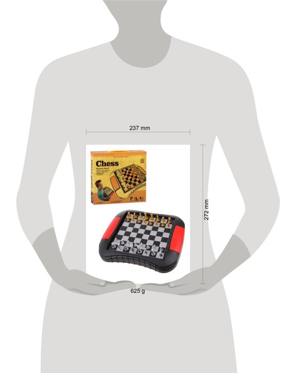 Игра настольная шахматы, в компл. игр. поле 27х21,5см., шахматы,кор.