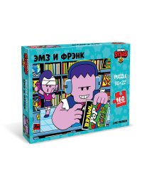 Brawl Stars. Пазл 160 элементов.Эмз и Френк