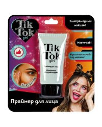 Праймер для лица, цвет зеленый TIK TOK GIRL в кор.24*12шт