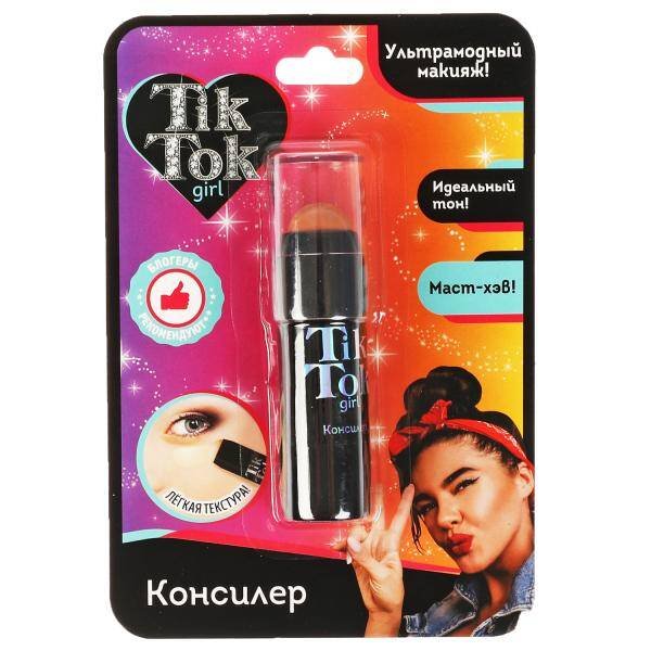 Консилер карандаш для лица, бежевый TIK TOK GIRL в кор.24*12шт