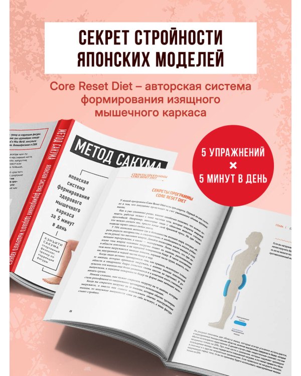 Дополнительное изображение книги «Метод Сакума. Японская система формирования здорового мышечного каркаса за 5 минут в день. 3-е издание»