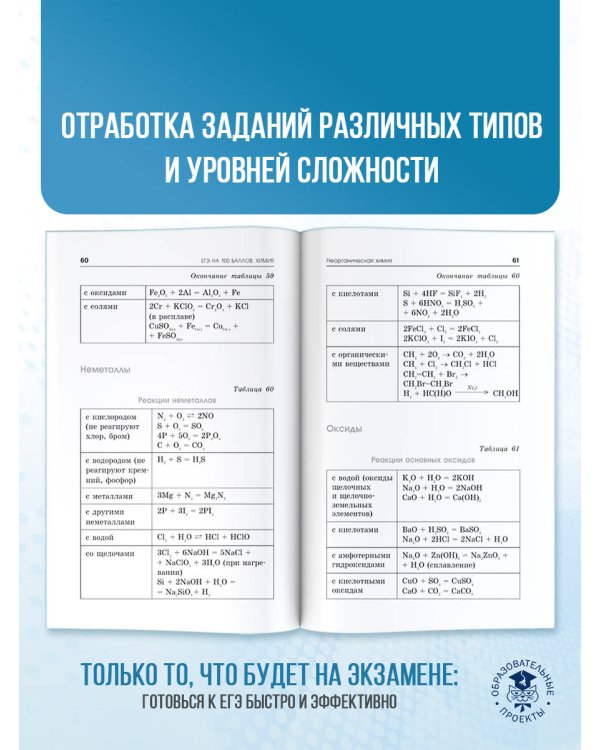 ЕГЭ. Химия. Полный курс в таблицах и схемах для подготовки к ЕГЭ