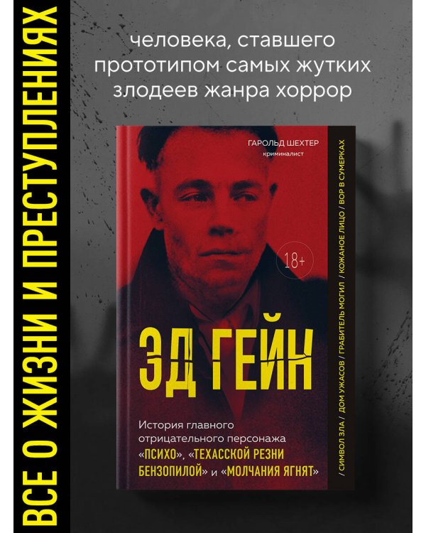 Эд Гейн. История главного отрицательного персонажа «Психо», «Техасской резни бензопилой» и «Молчания ягнят»