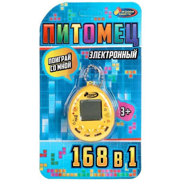 Электронная логическая игра питомец, 18*10,5*2см ИГРАЕМ ВМЕСТЕ в кор.4*72шт