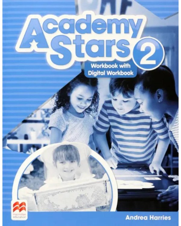 Academy Stars 2 level 2 Workbook with online resources Рабочая тетрадь уровень 2