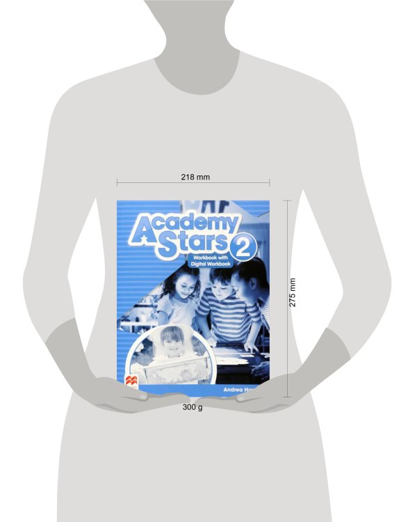 Academy Stars 2 level 2 Workbook with online resources Рабочая тетрадь уровень 2