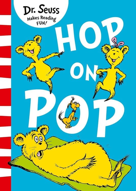 Обложка книги «Hop On Pop (Dr. Seuss ) Запрыгивай на борт, Пап (Доктор Сьюз) /Книги на английском языке», ISBN 9780008203900