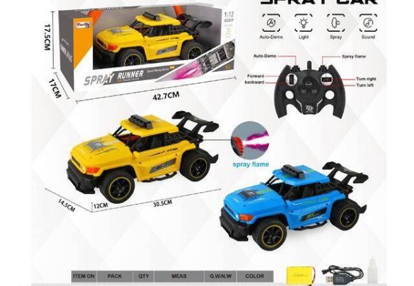 Машинка на р/у (30.5*14.5*12)"Скоростная-2"(свет,звук,пар,акк.3.7V) (Арт. 2049277)