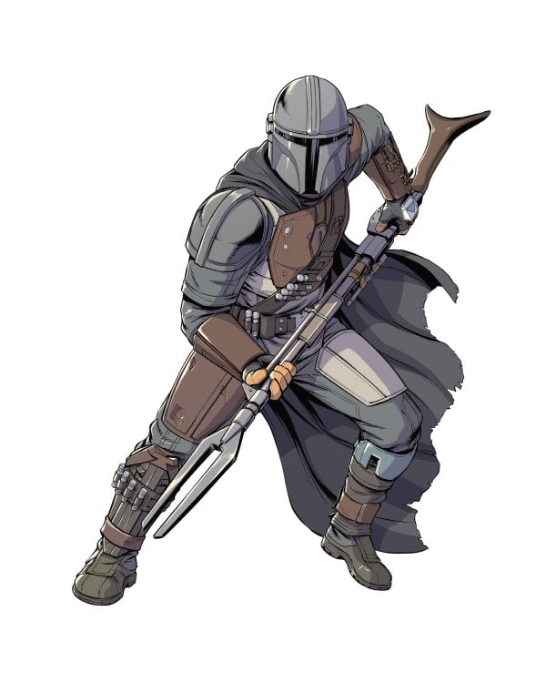 Комплект "«Мандалорец». Концепты и иллюстрации вселенной Звёздных войн"