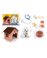 Игровой набор "Игровой набор "Мой щенок"(питомец,аксесс.,миска,нет функц,в кор.) ( Арт. 2164129)