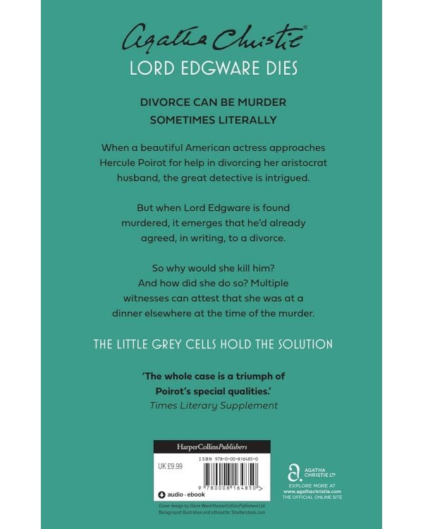 Дополнительное изображение книги «Lord Edgware Dies (Agatha Christie) Смерть Лорда Эджвара (Агата Кристи) /Книги на английском языке»