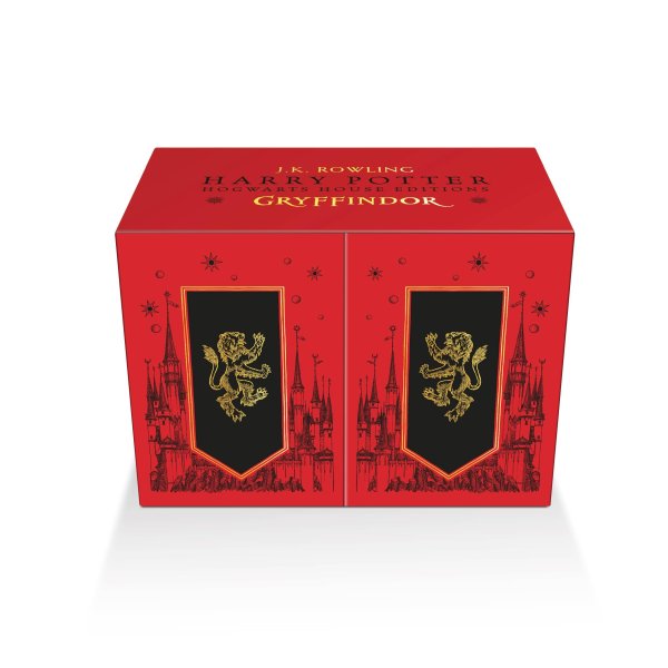 Обложка книги «Harry Potter Gryffindor House Editions Hardback Box Set (J.K. Rowling) Гарри Поттер издание Факультета Гриффиндор бокс сет/ Книги на английском языке», ISBN 9781526624529