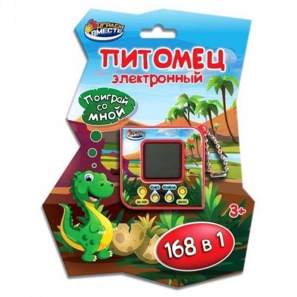 НАСТОЛЬНЫЕ ИГРЫ (Умка) Электронная логическая игра питомец, блист.13,2*17,3*2см ИГРАЕМ ВМЕСТЕ в кор.4*72шт