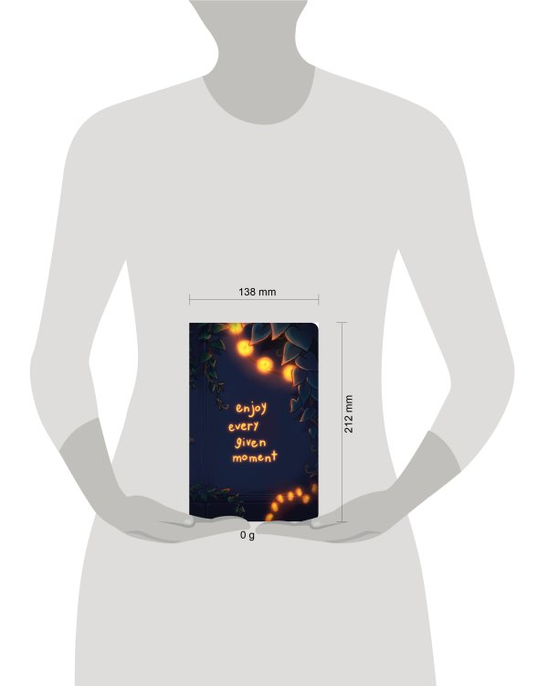 Наслаждайся каждым моментом. Блокнот (А5, 40 л., блок в точку)