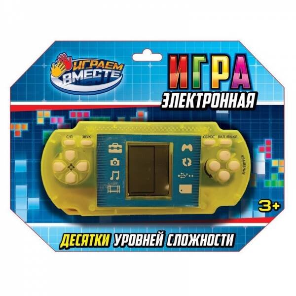 НАСТОЛЬНЫЕ ИГРЫ (Умка) Электронная логическая игра блист.16*17,5*3см ИГРАЕМ ВМЕСТЕ в кор.2*96шт