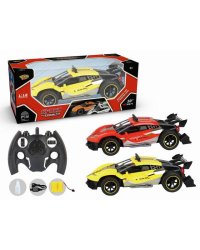 Машинка на р/у "Молния"(32см) (свет,пар,звук,акк.6V,цвет микс,в коробке) (Арт. M1262-3)