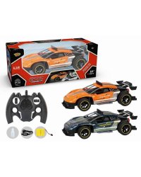 Машинка на р/у "Дорожная гонка"(32см)(USB,пар,акк.6 V,цвет микс,в короб.) (Арт. M1262-4)