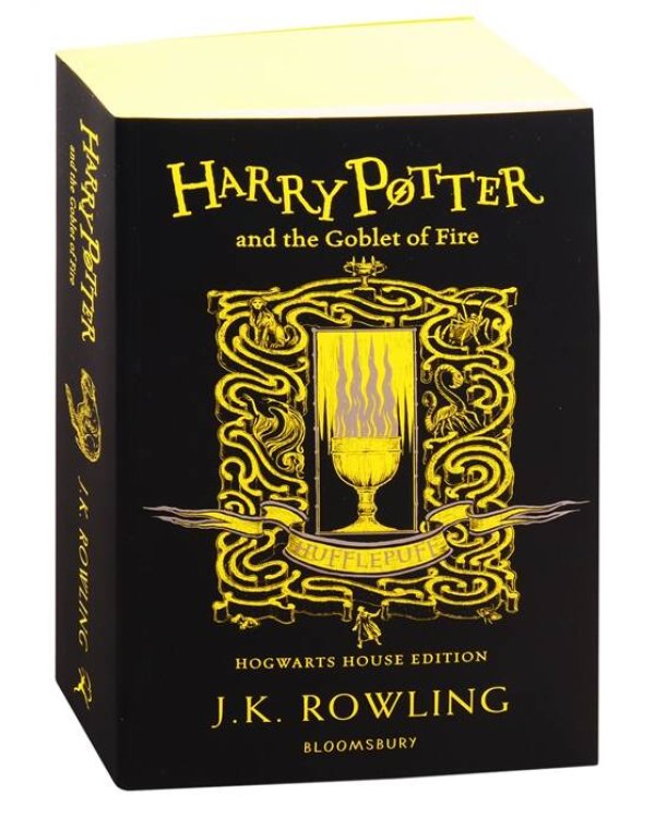 Harry Potter and the Goblet of Fire - Hufflepuff Edition J.K. Rowling Гарри Поттер и Кубок огня - Пуффендуй Д.К. Роулинг / Книги на английском языке