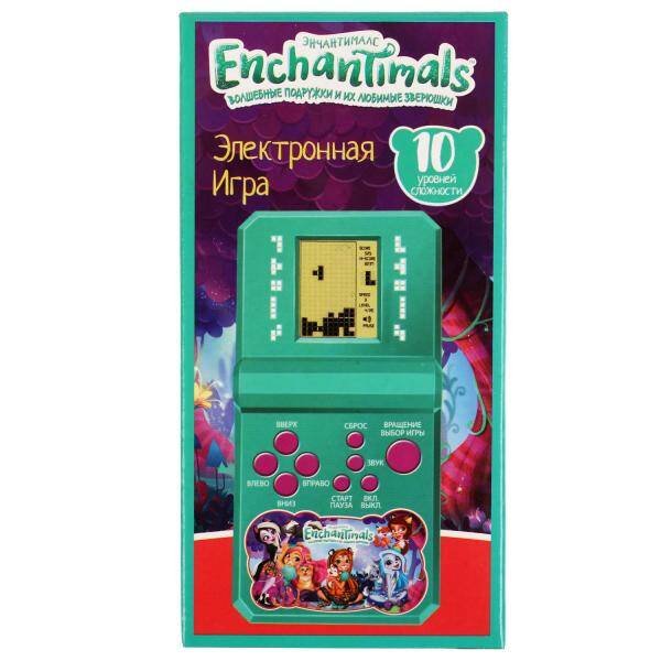 Электронная логическая игра ЭНЧАНТИМАЛС кор.12,5*6,5*2,5см ИГРАЕМ ВМЕСТЕ в кор.2*144шт