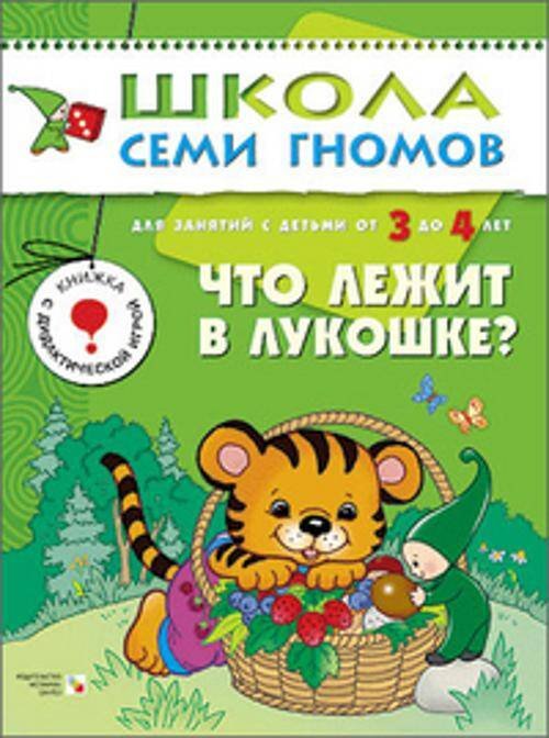 Обложка книги «ШСГ. Четвертый год обучения. Что лежит в лукошке. Для занятий с детьми от 3 до 4 лет. Денисова Д.», ISBN 9785867752484