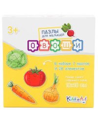 Картонный пазл 7/28 "Овощи" (28 дет.)