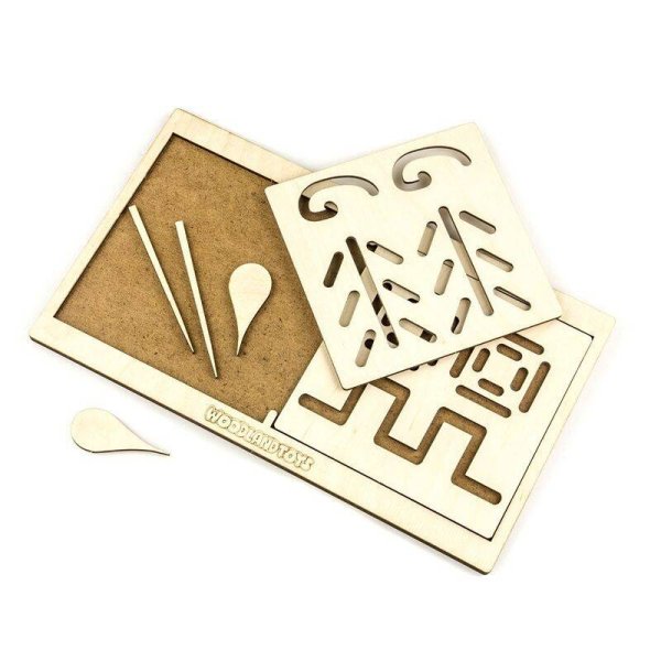 Настольная игра «Межполушарные доски.Квадрат», 134102