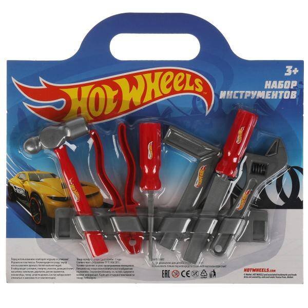 ИНСТРУМЕНТЫ (Умка) Набор инструментов ХОТ ВИЛС блист.21*28*2см ИГРАЕМ ВМЕСТЕ в кор.2*120шт